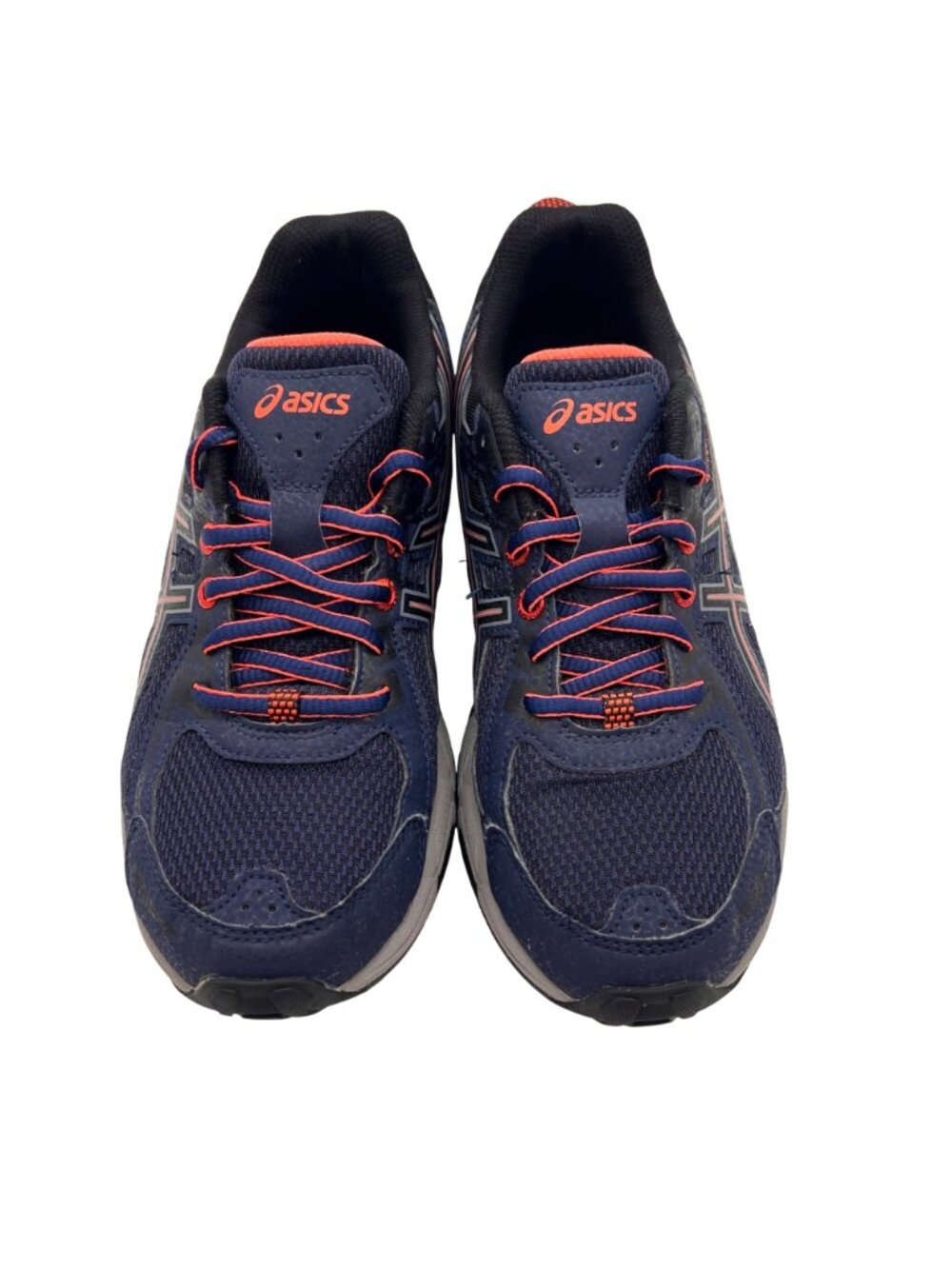 Asics Gel Venture 6 Shoes Womens Size 7 Navy Coral Running Jogging Traction Sole - Picture 6 of 15